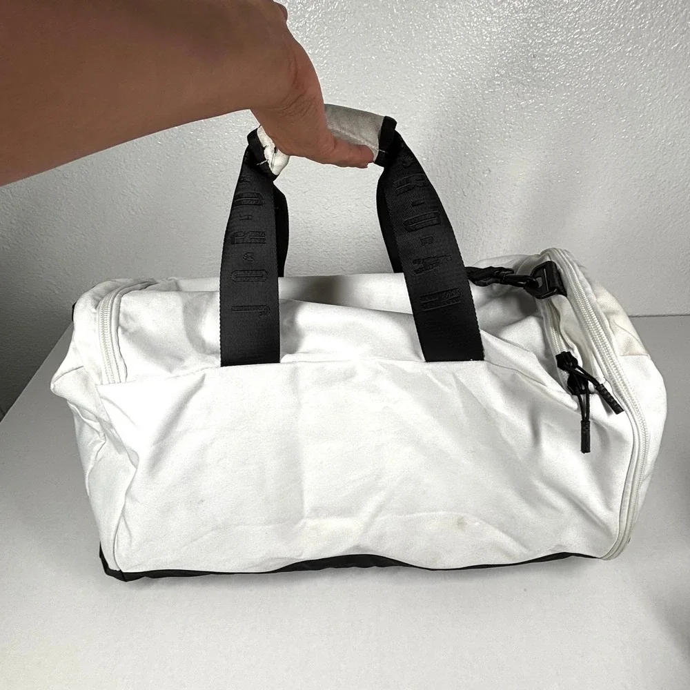 2 Nike‎ Jordan Jumpman Duffel Bag + Backpack SET White Black Red Logo 2pc LOT